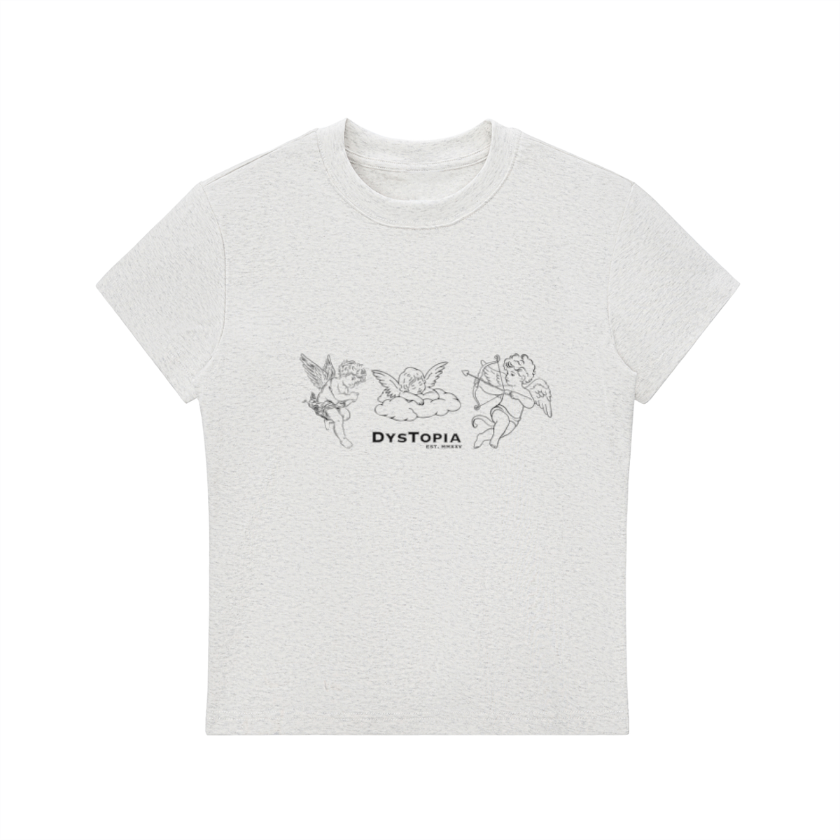 Cloud Bodycon Tee Light